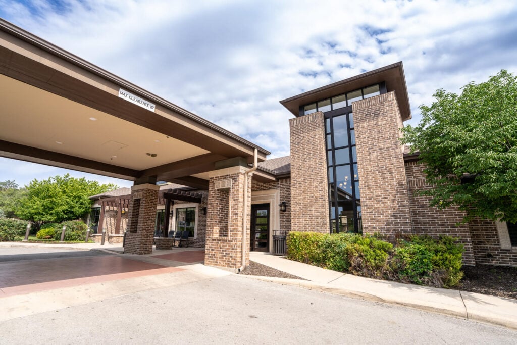 Welcoming Front Entrance of San Antonio Assisted Living Facilities