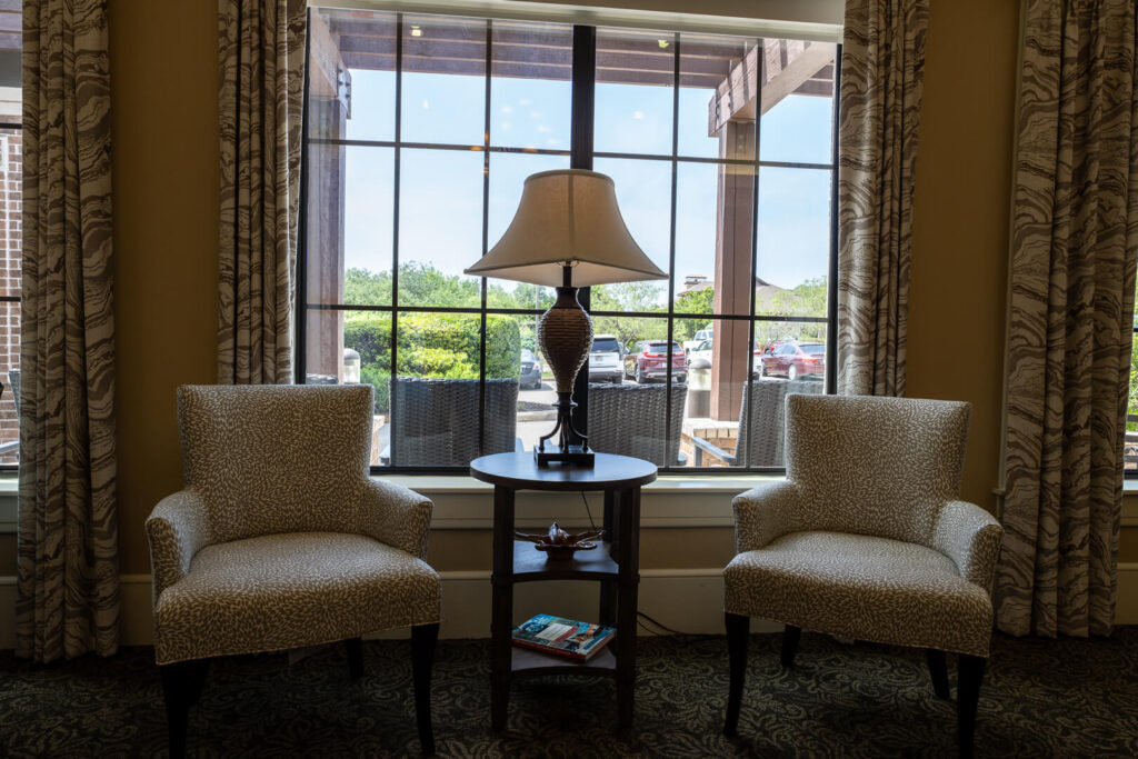 Comfortable Seating Area at Assisted Living Facilities in San Antonio